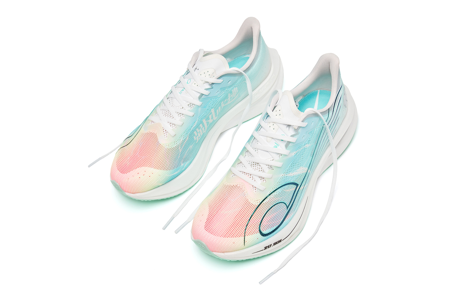 QIANGFENGCHUIFU x QIAODAN Flying Speed 3 PRO Fabric Cushioning Abrasion Resistant Breathable