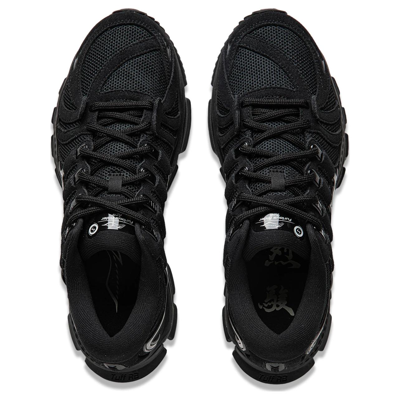 Li Ning Cushioning Abrasion Resistant Cushioning, Wear Resistant Low top Running Shoes Men’s Black