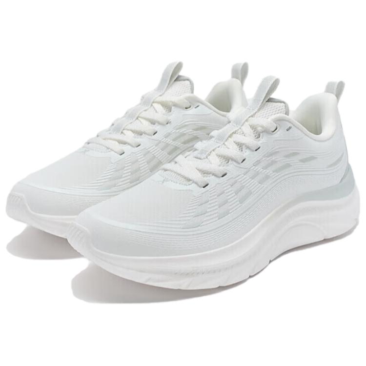 XTEP Cushioning Rebound Low top Running Shoes Women’s White Gray