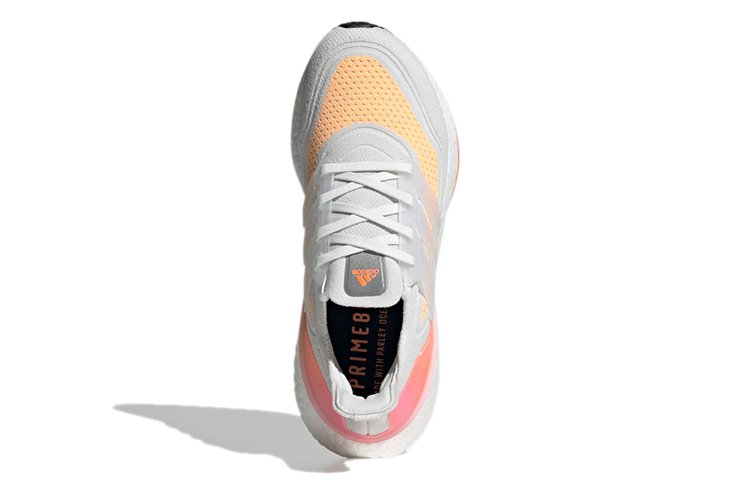 Женские кроссовки adidas ULT (серо-оранжевые) — фото 5