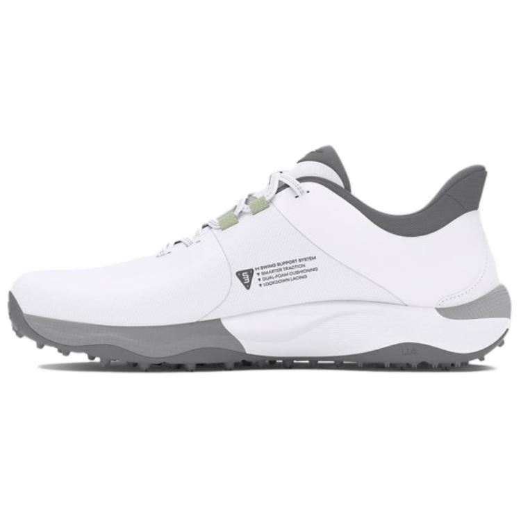 Мужские кроссовки Under Armour Under Armour Drive Pro Spikeless Golf (белые)