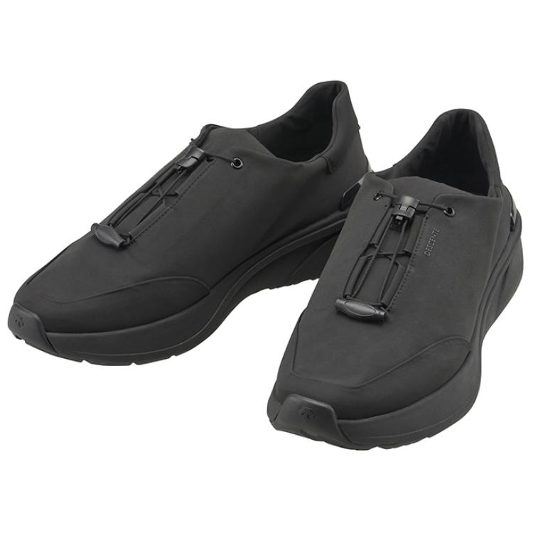 DESCENTE WAYSER Waterproof And Breathable Waterproof And Breathable Low top Running Shoes Unisex Black
