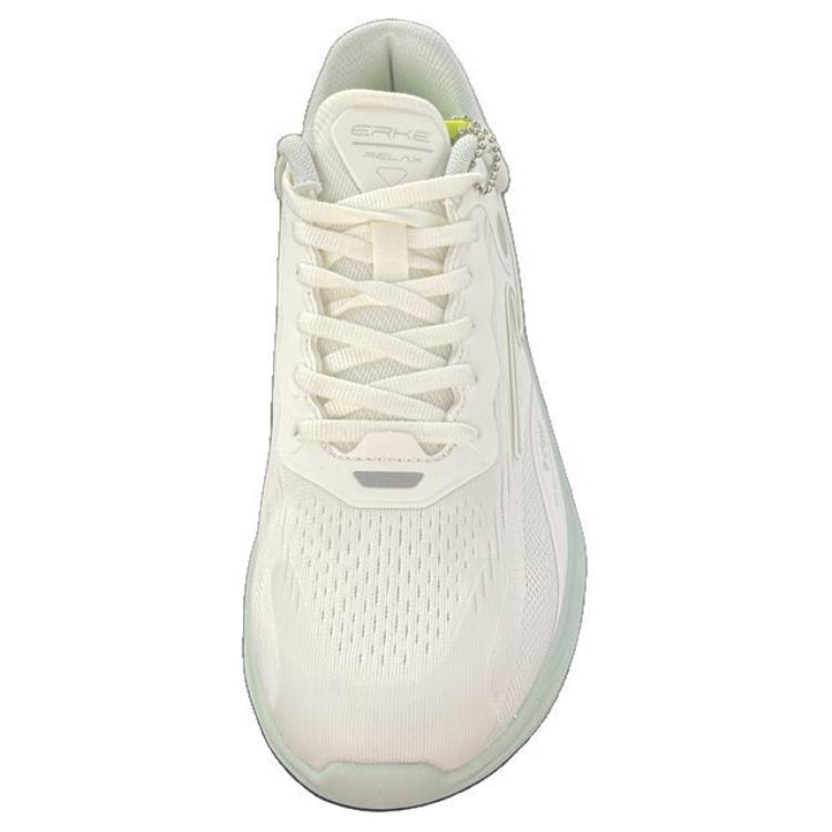 Erke Abrasion Resistant Breathable Abrasion Resistant Breathable Low top Casual Running Shoes Women’s White Green