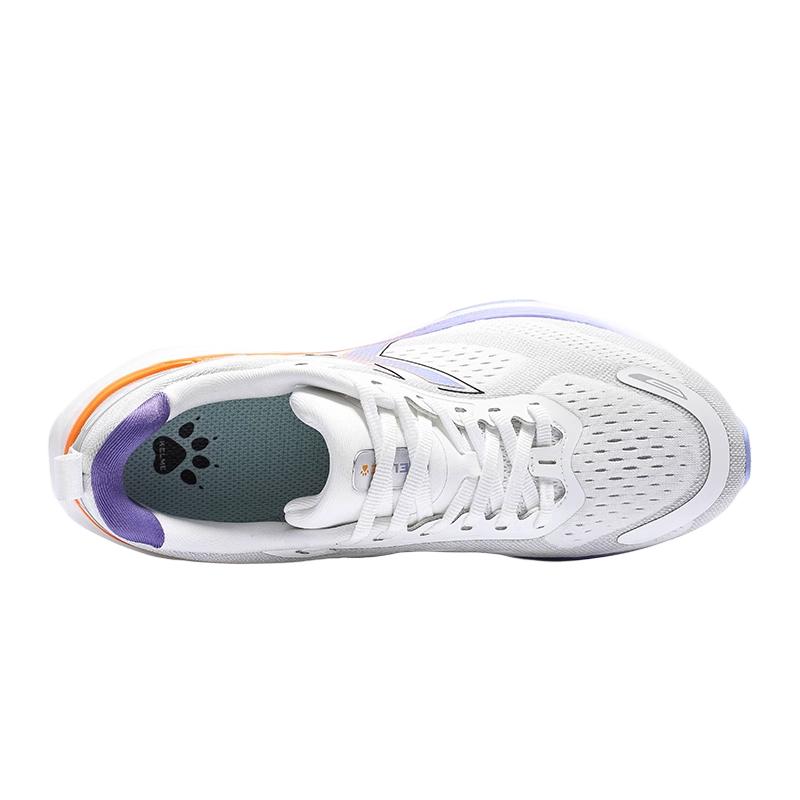 KELME Abrasion Resistant Lightweight Low top Casual Running Shoes Unisex White Purple