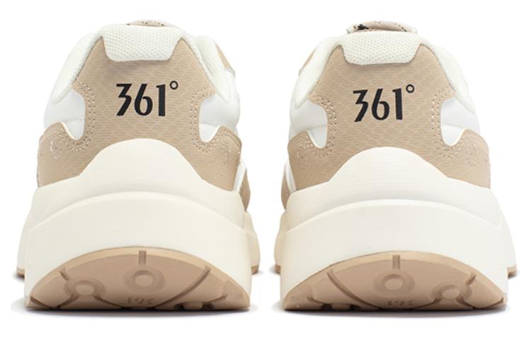 361° Comfortable Slip Resistant Abrasion Resistant Low top Casual Running Shoes Women’s White Umber