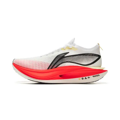 Li Ning Feidian 5 ELITE Low top Marathon Racing Track & Field Competition Running Shoes Unisex Standard White