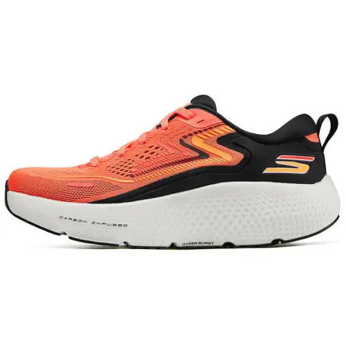 Skechers Arch Fit Athleisure Abrasion Resistant Breathable Low top Training Running Shoes Men's Orange White