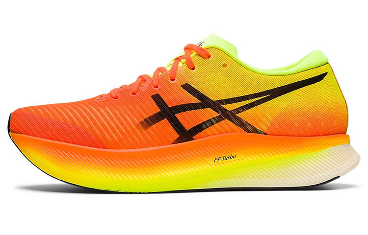 Мужские кроссовки ASICS Metaspeed Sky (желто-черные)