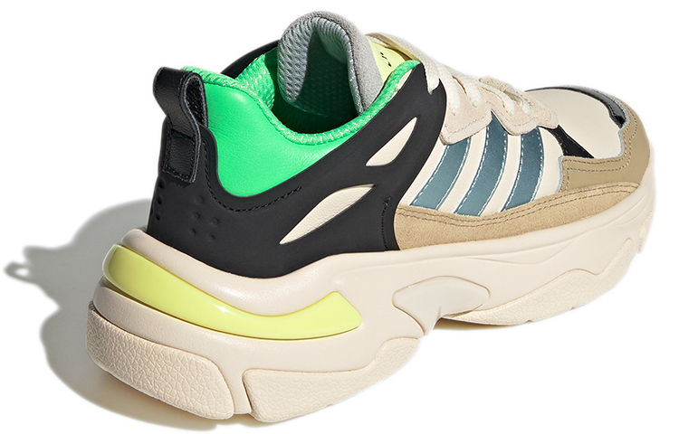 Женские кроссовки adidas neo Boujirun (хаки) — фото 4