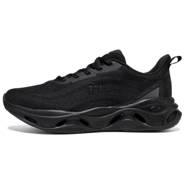 361° Abrasion Resistant Breathable Low top Casual Training Sprint Running Shoes Men’s Black