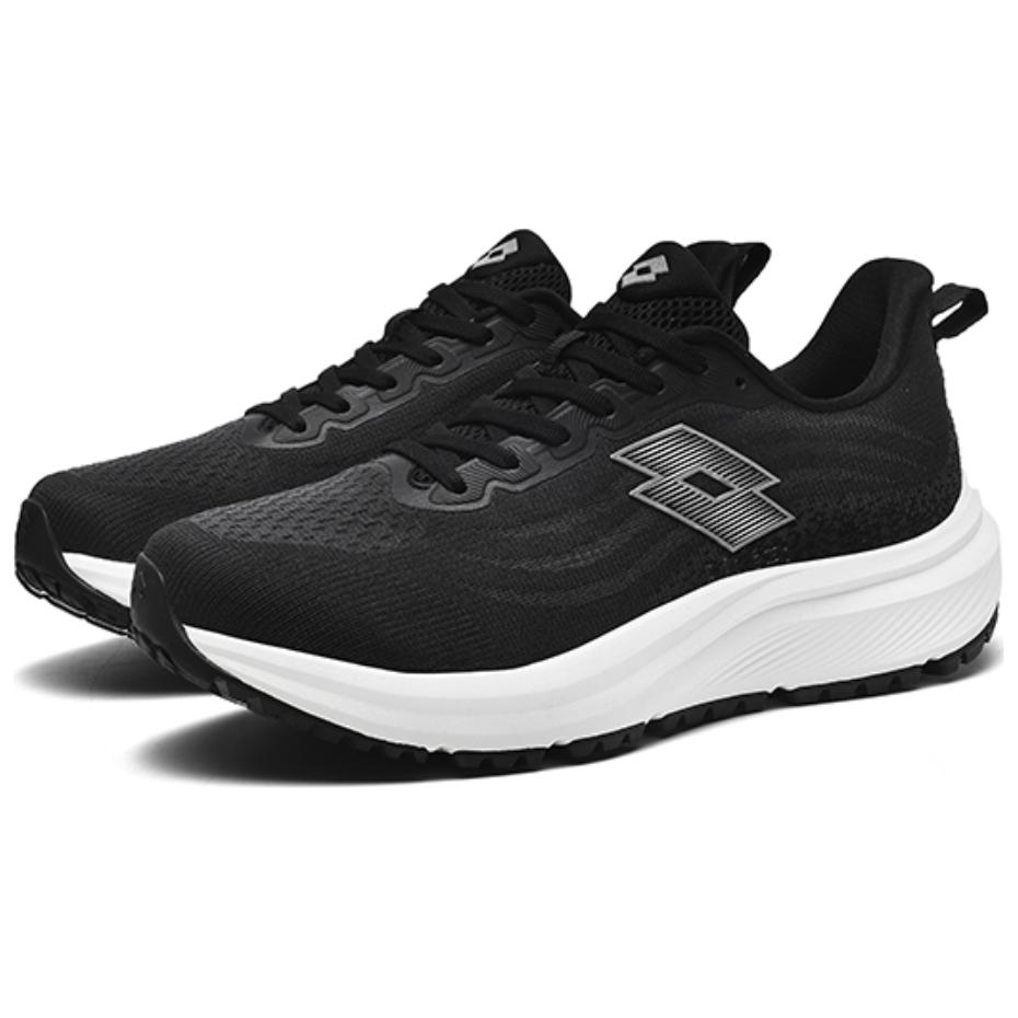 LOTTO Soaring Slip Resistant Abrasion Resistant Low top Running Shoes Women’s Black White