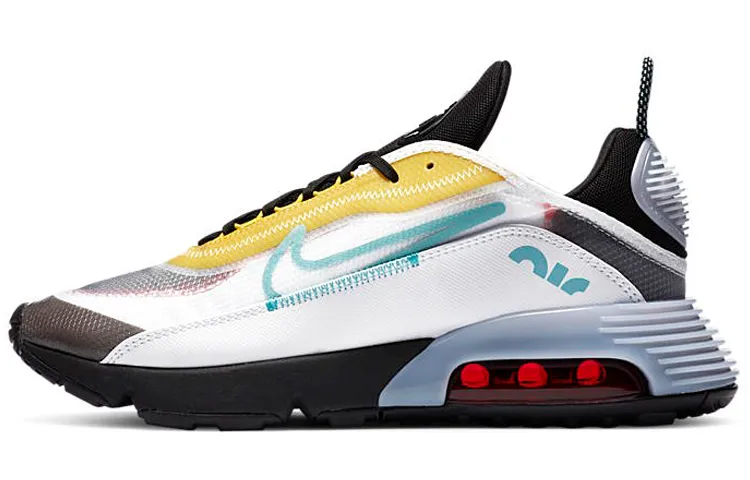 Nike Air Max 2090 White Speed Yellow Bleached Aqua