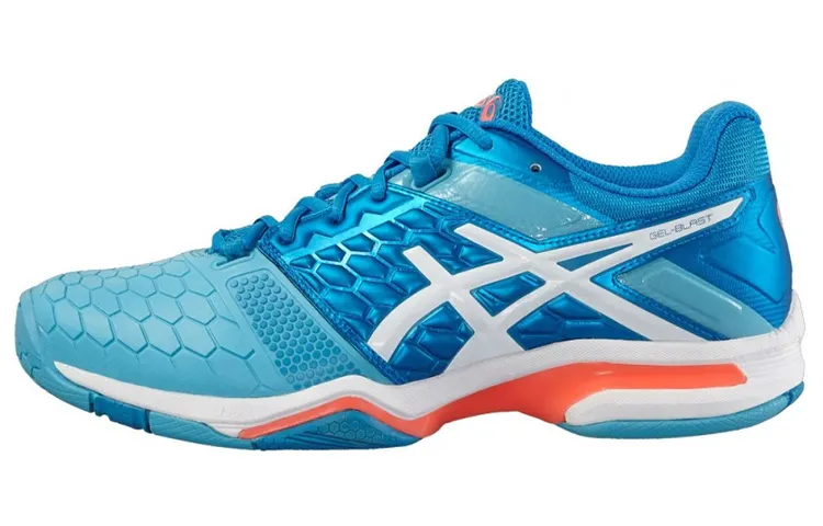 Asics Gel Blast 7 Abrasion Resistant Low top Running Shoes Women's Blue