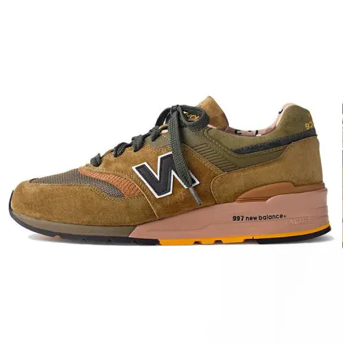 New Balance J. Crew X 997 Wild Nature 'Black Brown'