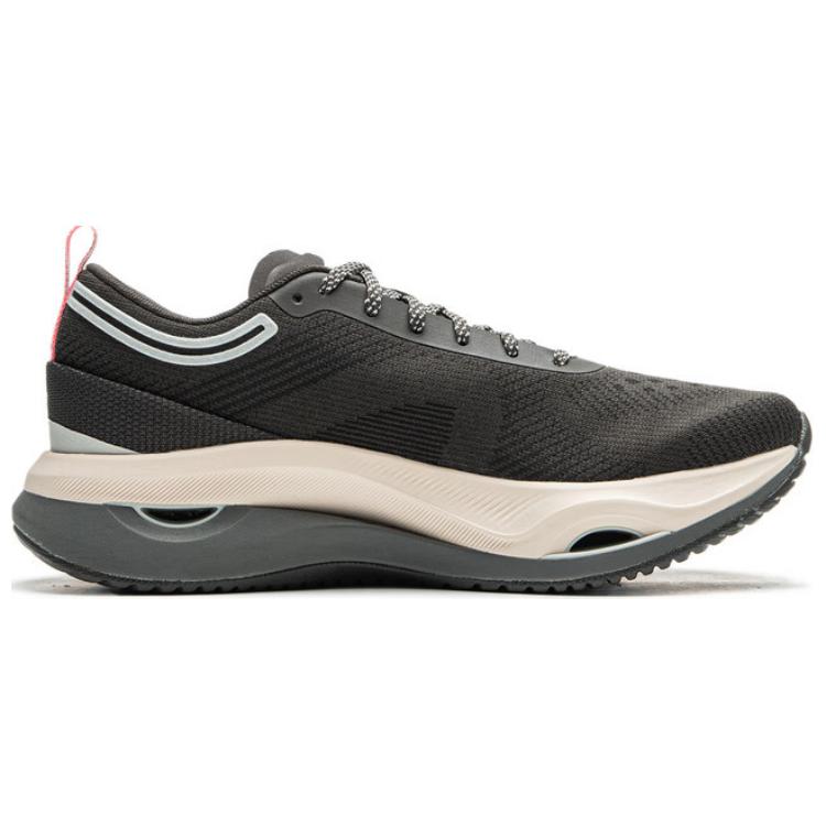 Li Ning Fabric Slip Resistant Abrasion Resistant Low top Running Shoes Women’s Black