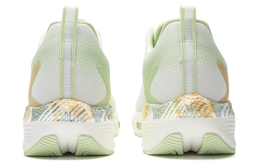 XTEP Star Speed Slip Resistant, Abrasion Resistant, Lightweight Low top Running Shoes Women’s White Green