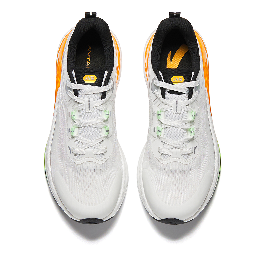 CHAOJIANTA Slip Resistant Abrasion Resistant Slip Resistant Abrasion Resistant Low top Casual Running Shoes Men’s White