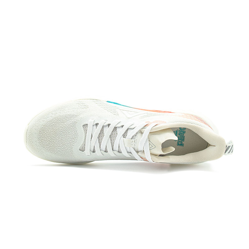 PEAK Comfortable And Breathable Cushioning, Wear Resistant Low top Casual Running Shoes Unisex Gray Red
