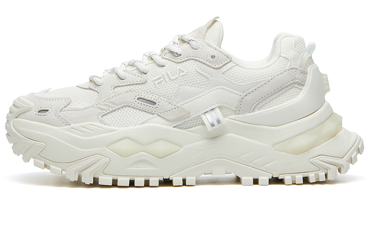 Женские кроссовки Fila FILA FUSION BIANCO (серебряные)