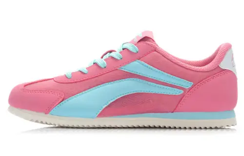 Li Ning Lightweight And Breathable Low top Running Shoes Women's Pink