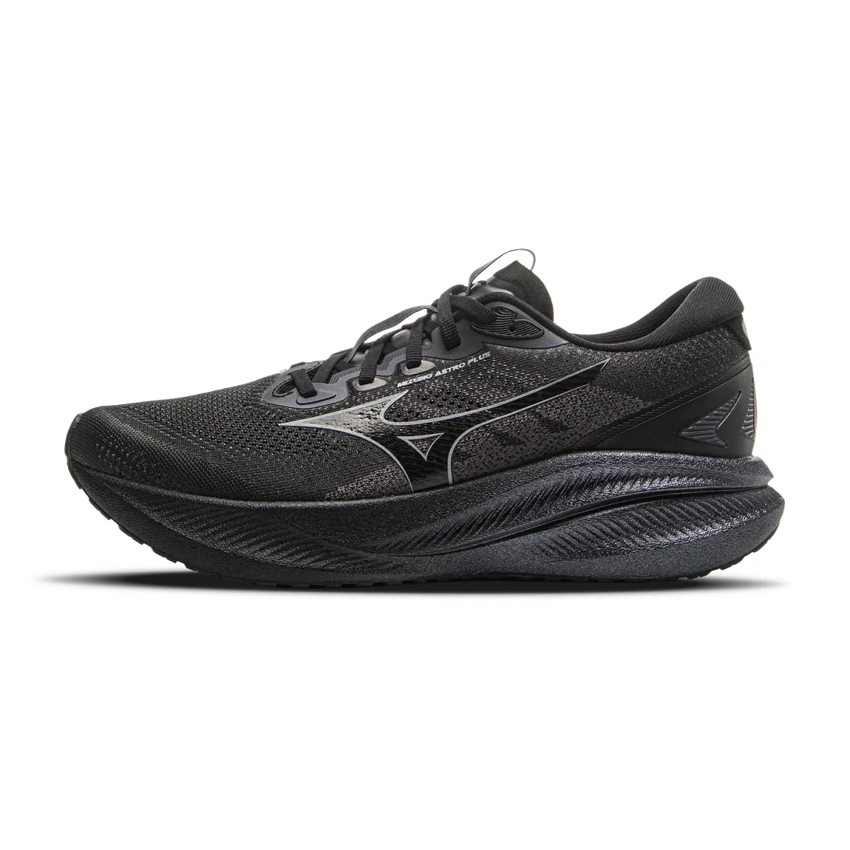Mizuno ASTRO PLUS 2 Breathable And Quick Dry Low top Casual Running Shoes Unisex Black