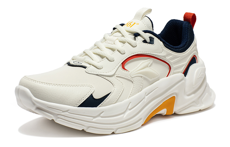 361° Overhill Rebound Cushioning Low top Running Shoes Men’s White Blue