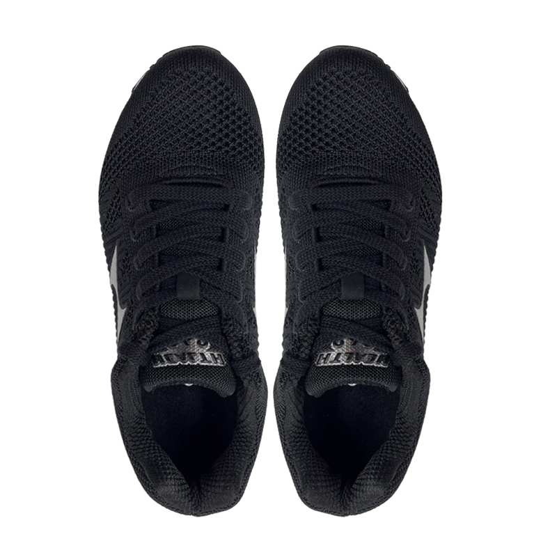 HEALTH Comfortable Slip Resistant, Abrasion Resistant, Breathable Low top Running Shoes Unisex Black