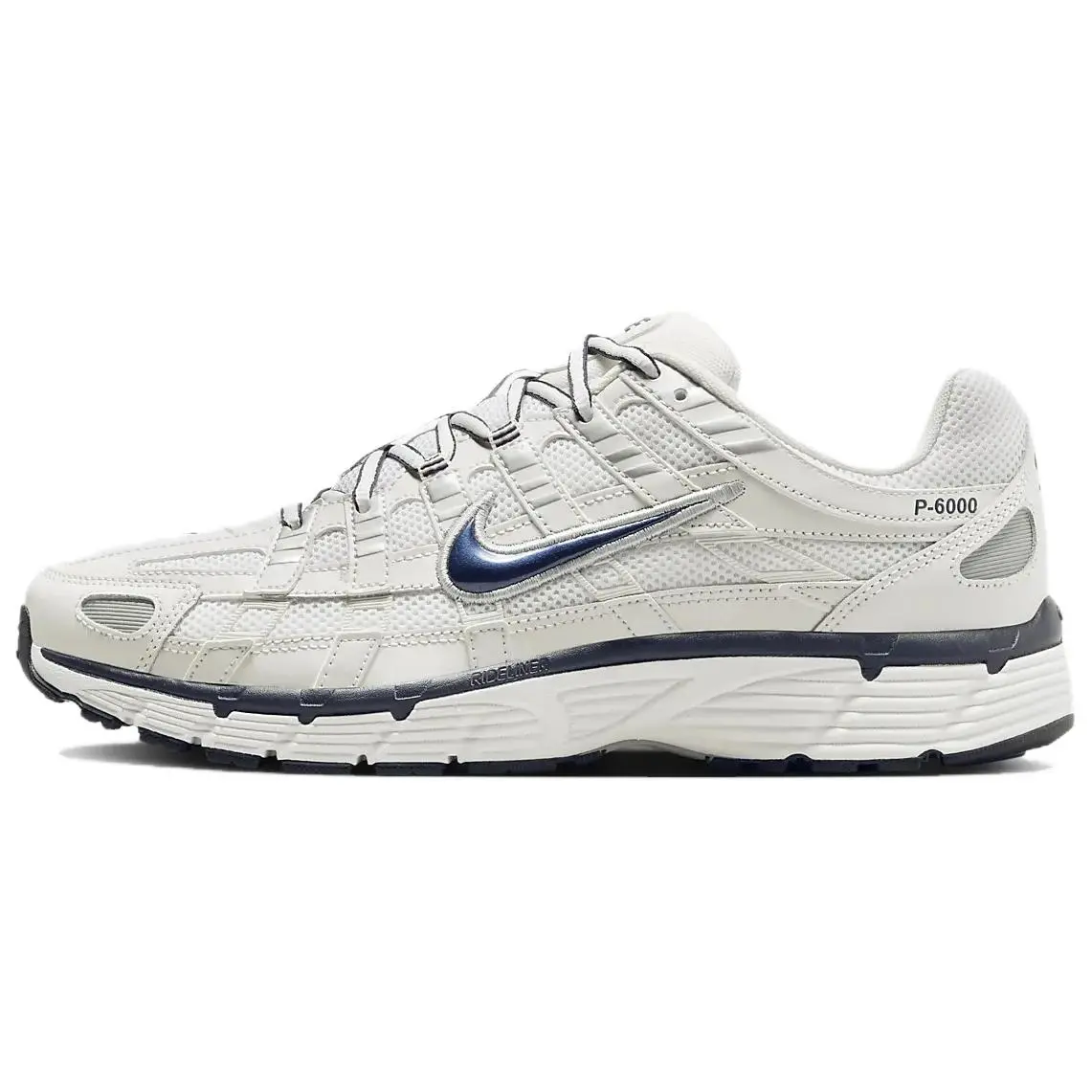 Nike P 6000 Breathable Low top Running Shoes Unisex Ecru
