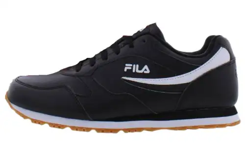 FILA Classico 18 Abrasion Resistant Breathable Abrasion Resistant Breathable Low top Running Shoes Men's Black White