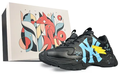 MLB Big Ball Chunky Height Increasing Support Breathable Height Increasing Support Breathable Low top Chunky Sneakers