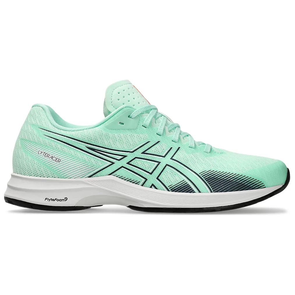 ASICS Abrasion Resistant Low top Running Shoes Women’s White Green