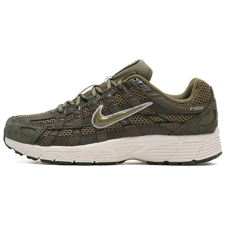 Nike P 6000 Abrasion Resistant Breathable Low top Casual Running Shoes Men's Green
