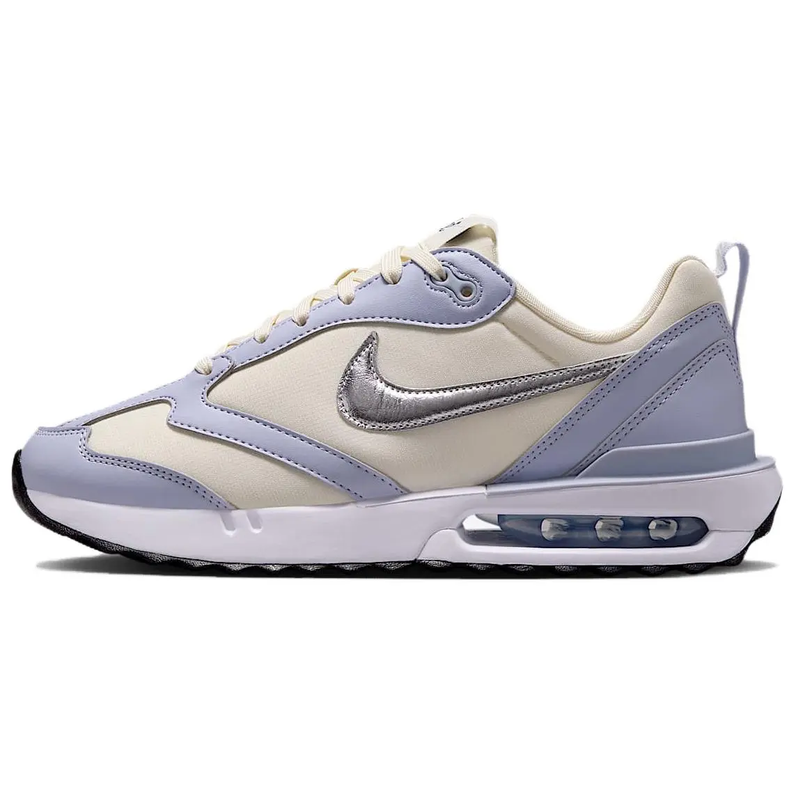 Nike Air Max Dawn Fabric Low top Casual City Commuting Running Shoes Women's Blue Beige
