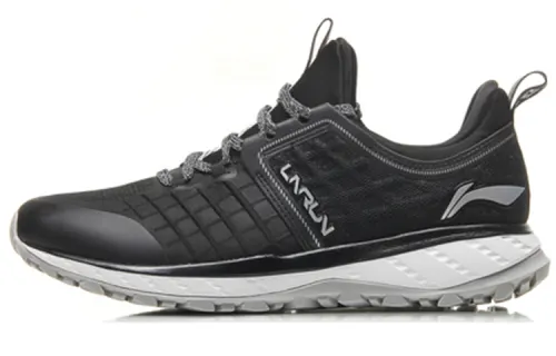 Li Ning Cloud 2017 Shield Trendy Non slip Lightweight Low top Running Shoes Unisex Black