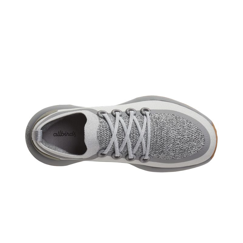 Allbirds Trail Runner SWT Outdoor Cushioning Low top Running Shoes Women’s Medium Gray Yellow