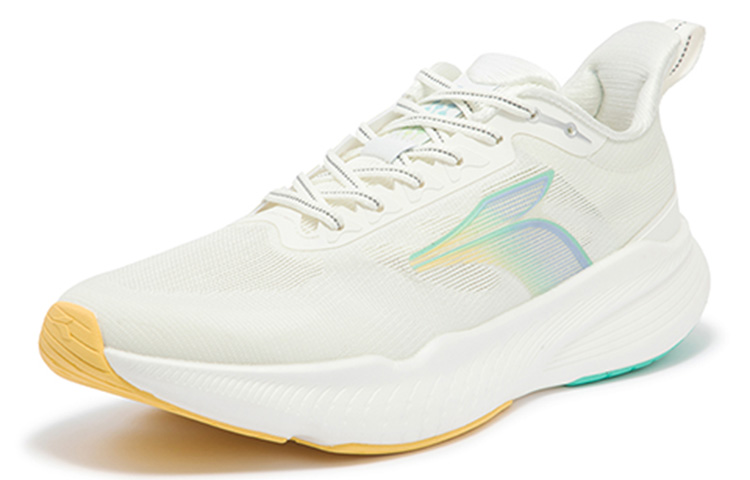 361° Comfortable Cushioning Slip Resistant Abrasion Resistant Breathable Low top Running Shoes Men’s Cheese Yellow