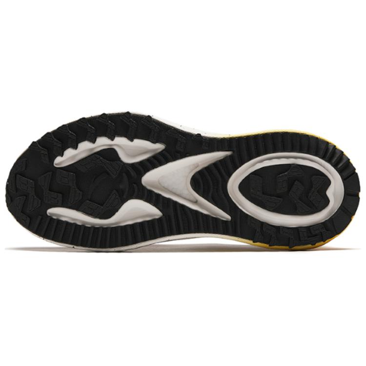 Anta Comfortable Slip Resistant Cushioning Low top Running Shoes Men’s White Black Orange