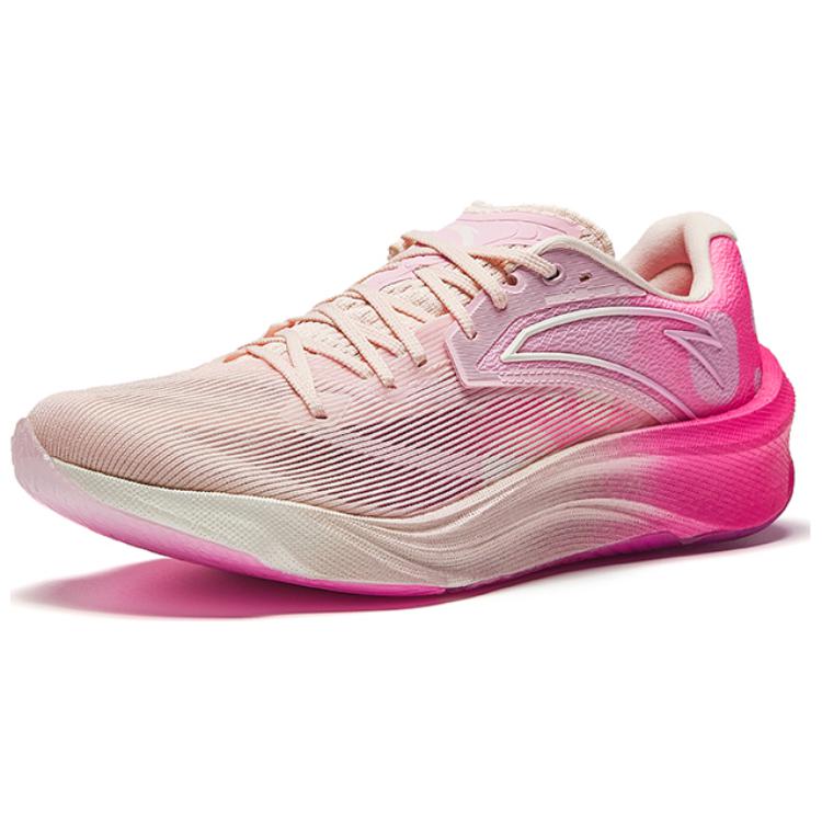 Anta Asphalt Road Dominator 2.0 Cushioning Slip Resistant Low top Running Shoes Men’s Pink