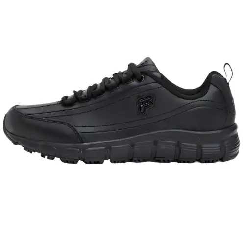 FILA Memory Radiance Slip Resistant Triple Black Women's