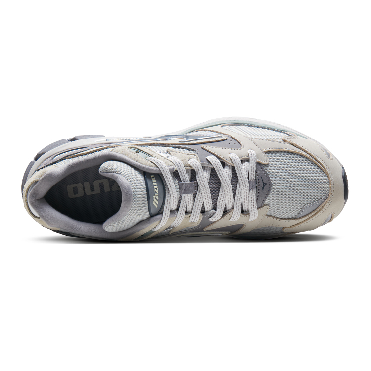 Mizuno Slip Resistant Abrasion Resistant Low top Running Shoes Unisex Cool Gray