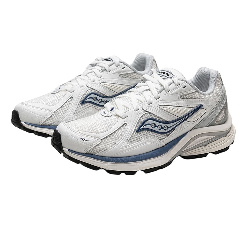 Saucony Kinvara Essence 4 Slip Resistant Abrasion Resistant Low top Casual Running Shoes Unisex White Blue