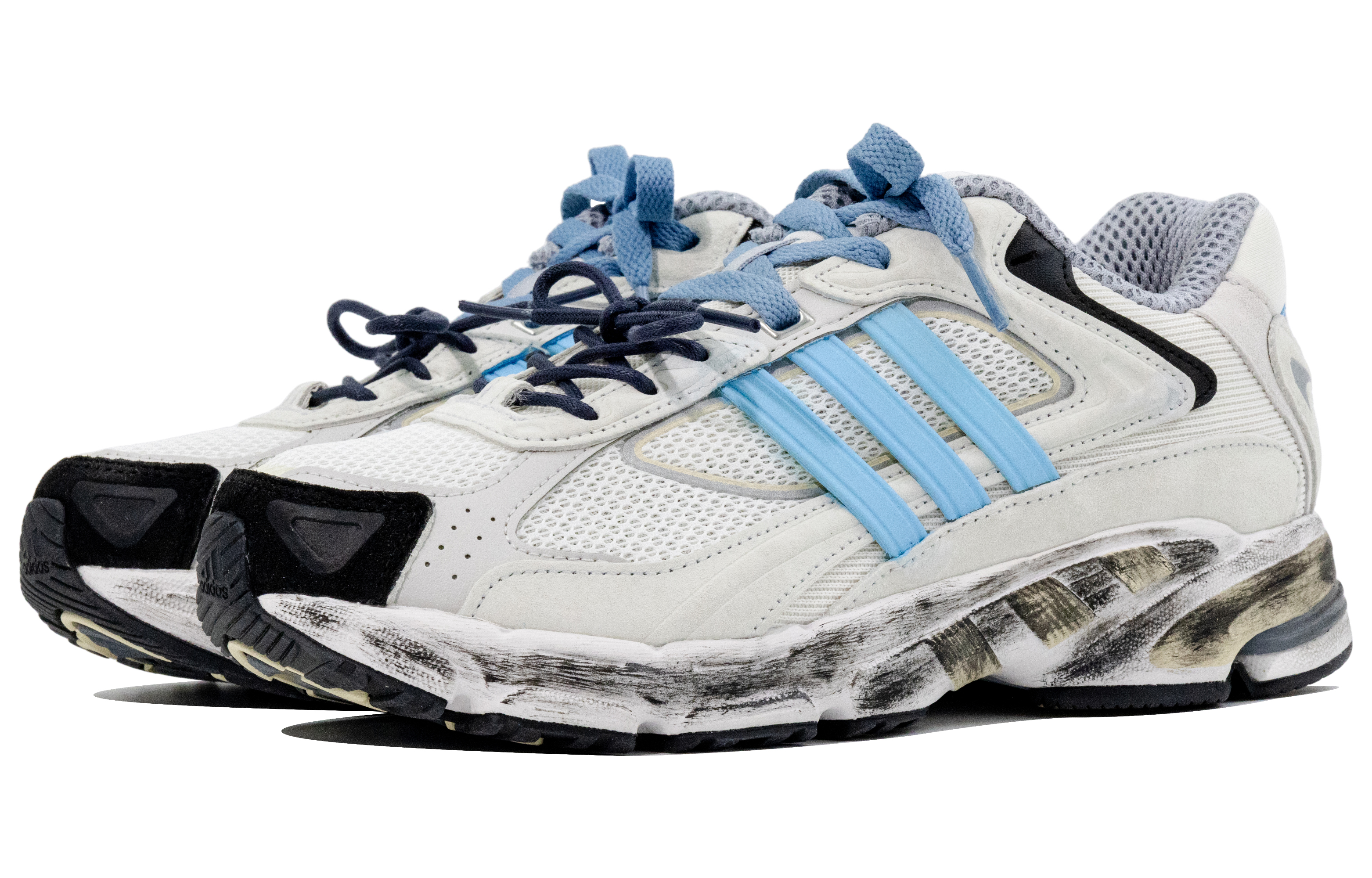 Adidas Originals Response Cl Abrasion Resistant Breathable Low top Casual City Commuting Running Shoes Unisex Gray Blue