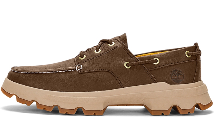 Мужские ботинки Timberland (темно-коричневые)