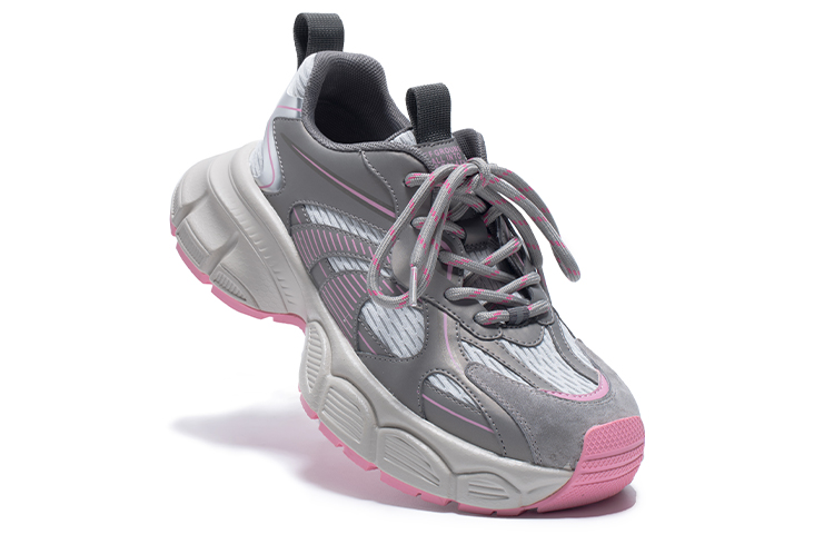 OG Offground Shan Xing Cushioning Abrasion Resistant Breathable Low top Casual Running Shoes Women’s Sand Pink