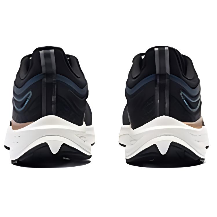 361° FlyFish Mesh Cushioning, Wear Resistant Low top Running Shoes Men’s Black White