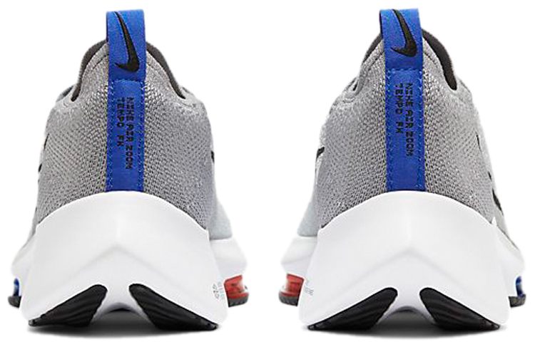 Женские кроссовки Nike Air Zoom Tempo FK (серо-голубые) — фото 5