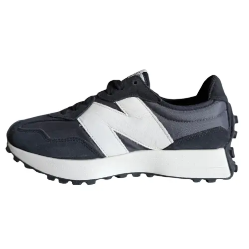 New Balance NB 327 Wear resistant And Lightweight Low top Casual Running Shoes Unisex Black White Wide Fit