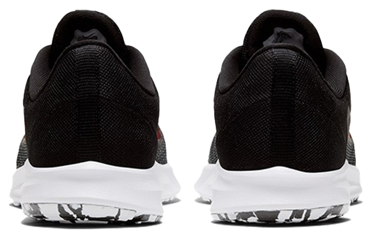 Мужские кроссовки Nike Downshifter 9 (черно-красные) — Чёрный / красный — фото 5