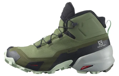 SALOMON CROSS Outdoor Shoes Women's High Top Green/Black