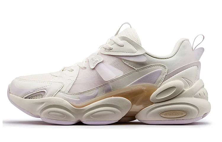 361° Chunky Sneakers Women's Low Top Ecru